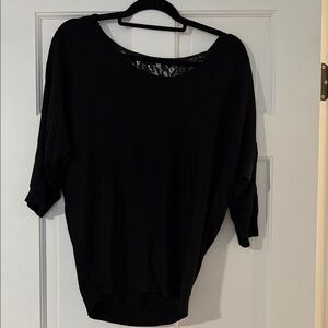 Express  Sweater with lace back